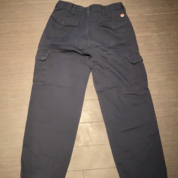 Blue Utility Pants - Picture 2 of 3